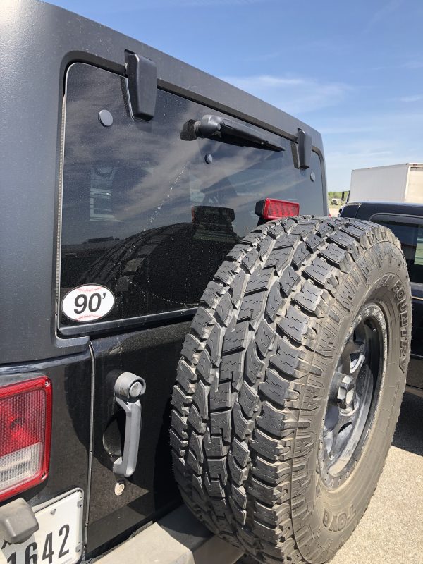 90 Black Jeep