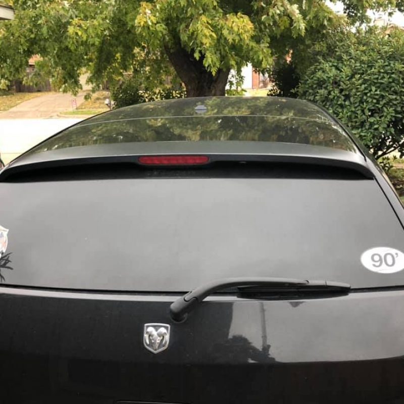 90 Black Dodge